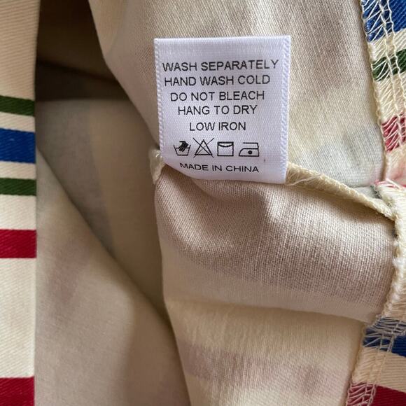 Pomander Place Americana Stripe Kira Dress Sleeveless Mini Size XL NEW - Picture 8 of 8